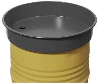 Einfülltrichter ohne Sieb Stahl, B650xT650x H135 hoch 30l