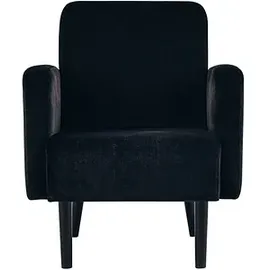 Paperflow Sessel LISBOA Stoff 71 x 83 x 55 cm Schwarz