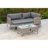 Viletta Lounge-Set steinbeige