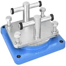 Unior Drehteller Metall 125 mm Silber/Blau