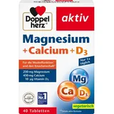 Doppelherz Aktiv Magnesium + Calcium + D3 Tabletten