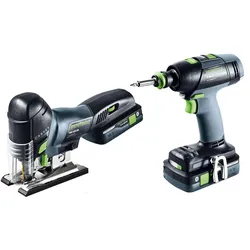 Festool T 18+3/PSC 420 HPC I-Set Montage-Set Akku ( 577630 )