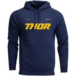 Thor Brave, Kapuzenpullover - Dunkelblau/Gelb - L