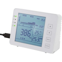 Logilink CO2-Messgerät Thermometer - Hygrometer, Weiss