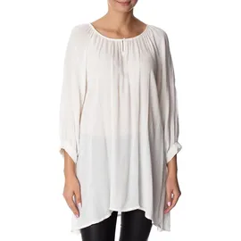 Kaffe Tunika Amber Damen Tunika Amber 3/4 Arm Casual Shirt Rundhals 40, Chalk - 40