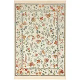 NOURISTAN Orinetal Flowers Orientteppich 135 x 195 cm creme