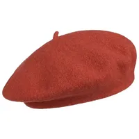 Seeberger Baskenmütze (1-St) Wollbaske rot
