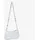 Valentino Elly Schultertasche Kunstleder Silber/Weiß