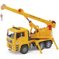 Bruder 02754 - MAN TGA Kran-LKW gelb 1:16