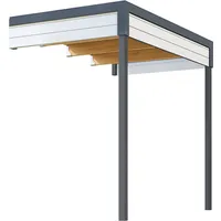 Weka für Gartenhaus Batu 2 hellgrau 150 x 250
