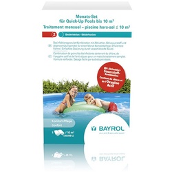 BAYROL Monats-Set Quick-Up Pool bis 10 m3 Desinfektionsgranulat-Kombination