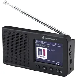 DAB175SW Bluetooth DAB+, FM Radio Tragbar  (Schwarz)