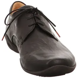 THINK! Herren STONE chromfrei gegerbte nachhaltige Halbschuhe, SCHWARZ 0000