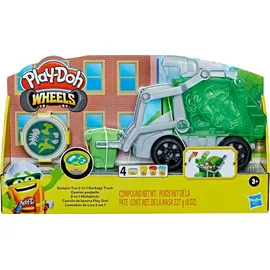 PLAY-DOH Wheels 2-in-1 Müllabfuhr Knetset