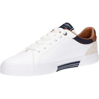 Pepe Jeans Herren Kenton Court M Sneaker, White (White), 40