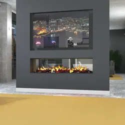 muenkel design e-tunnel PRO wood 2200 [Opti-myst Elektrokamineinsatz]: Tank - Ohne Glasscheibe - Ohne Heizung