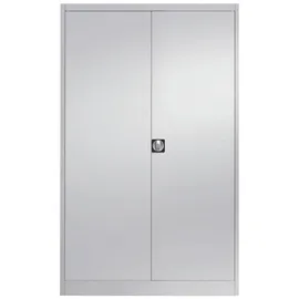 Mauser Aktenschrank entero BF6-12, aus Metall, abschließbar, 120 x 195 x 60cm, lichtgrau