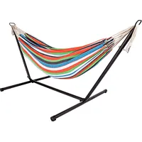 Spetebo Doppel Hängematte mit Gestell - 200 x 150