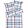 Traumschlaf Madras Karo Blau 135 x 200 cm + 80 x 80 cm