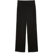 Puma Essentials Elevated High-Waist Straight Leg Jogginghose Damen 01 black XS