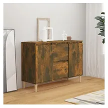 vidaXL Sideboard Räuchereiche 103,5x35x70 cm Holzwerkstoff