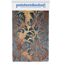 Gemusterter Samt Velours Möbelstoff Kollektion 30x20cm mit 30 Designs