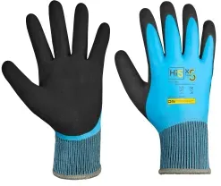 Hi5 X Super S Winterhandschuhe, blau/schwarz HI523-10 , 1 Karton = 120 Paar, Größe 10
