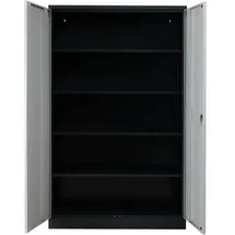 Proregal Aktenschrank 195 x 92 x 60 cm Anthrazit-Grau