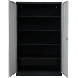 Proregal Aktenschrank 195 x 92 x 60 cm Anthrazit-Grau