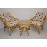 Rattani Rattanstuhl Rattangarnitur Rattangruppe Rio Rattansessel + Rattantisch