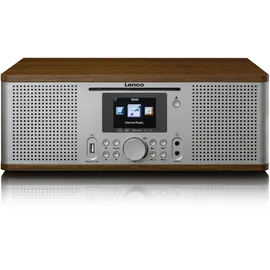 Lenco DIR-270WD Radio mit Internet, DAB, FM radio/ CD/BT - Wood