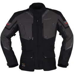 Modeka Motorradjacke Panamericana II schwarz / dunkelgrau XL