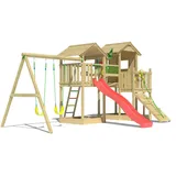 Jungle Gym Spielturm Stronghold Grün/Rot