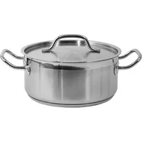 TRIZERATOP Kochtopf mit Deckel Gastronomie Qualität Edelstahl 24x11cm 5L
