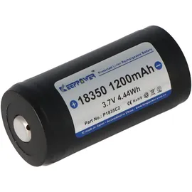 Keeppower 18350 1200 mAh 1 St.