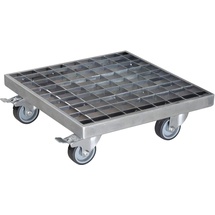 Wagner design yourself Pflanzenroller GH 7015 Metall silber quadratisch 29,0 x 9,5 cm