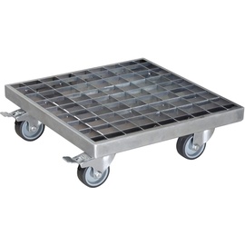 Wagner design yourself Pflanzenroller GH 7015 Metall silber quadratisch 29,0 x 9,5 cm