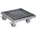 Wagner design yourself Pflanzenroller GH 7015 Metall silber quadratisch 29,0 x 9,5 cm