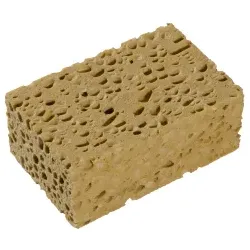 Spontex Azella 75 Schwamm, vorgefeuchtet, braun Azella 75 , 1 Karton = 16 Packungen à 5 Schwämme
