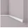 NOEL & MARQUET & MARQUET Zierleiste Wandleiste Friesleiste Modernes Design Weiß