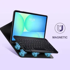 TECH-PROTECT SC Pen + Tastaturhülle für Samsung Galaxy Tab S10 FE+ 13.1 Schwarz