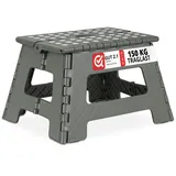 Relaxdays Klapphocker faltbar, Camping Hocker,
