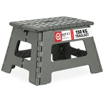 Relaxdays Klapphocker faltbar, Camping Hocker,