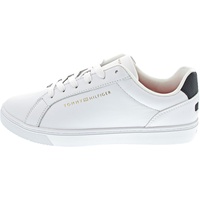 Tommy Hilfiger Damen Cupsole Sneaker Schuhe, Weiß (White), 37 EU