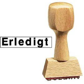 kompatible Ware Textstempel "Erledigt" 1 St.