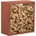 prima terra Kaminholzregal 78 x 35 x 78 cm edelrost