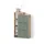 livinity® Ortello 80 x 128,3 x 24,2 cm 3 Schubladen / grün