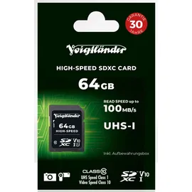 Voigtländer High-Speed SDXC 64GB UHS-I