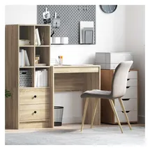 vidaXL Schreibtisch Sonoma-Eiche 70 x 40 x 76 cm Holzwerkstoff