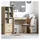 vidaXL Schreibtisch Sonoma-Eiche 70 x 40 x 76 cm Holzwerkstoff